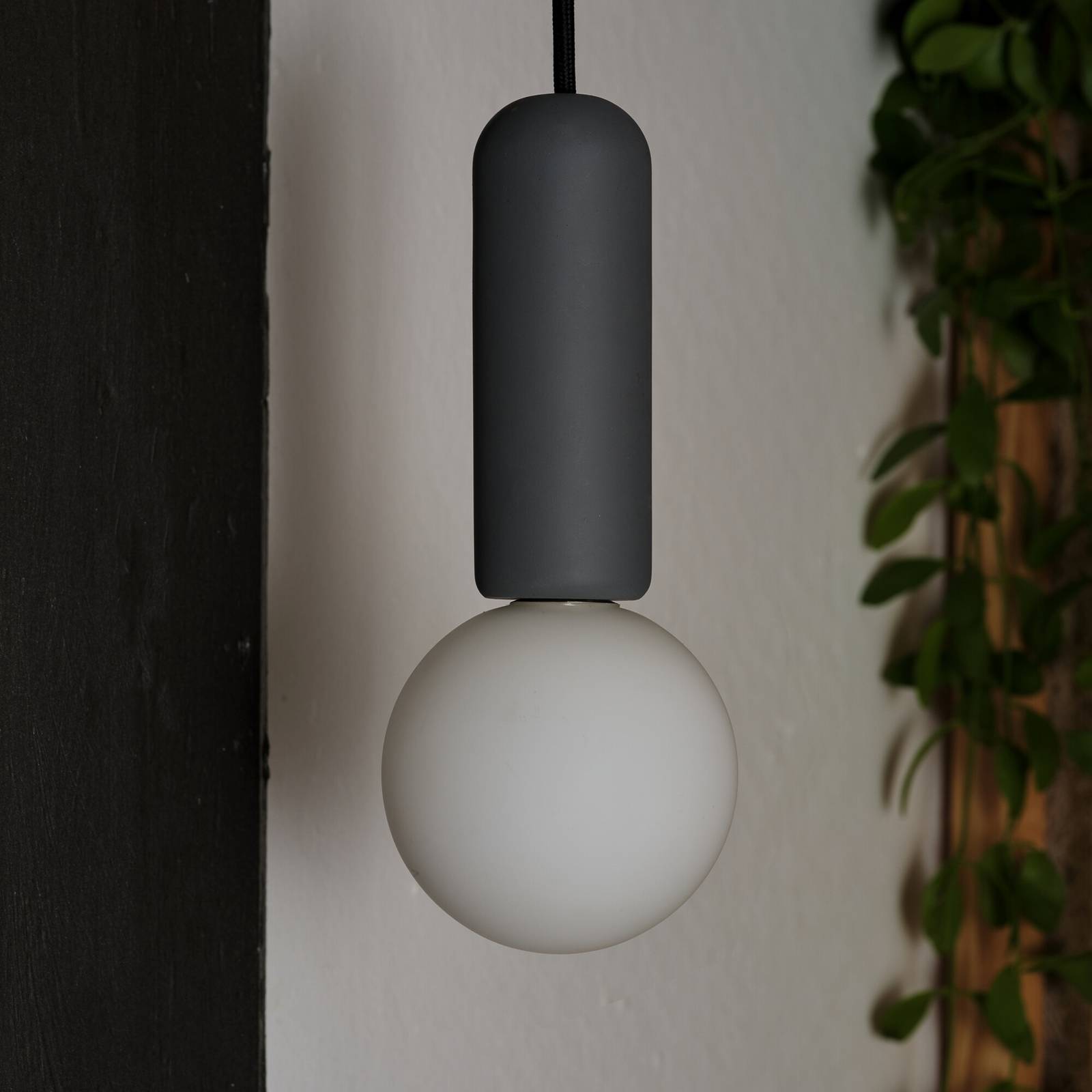 Żyrandol OSRAM Decor Concrete Mic, szara, betonowa, G9