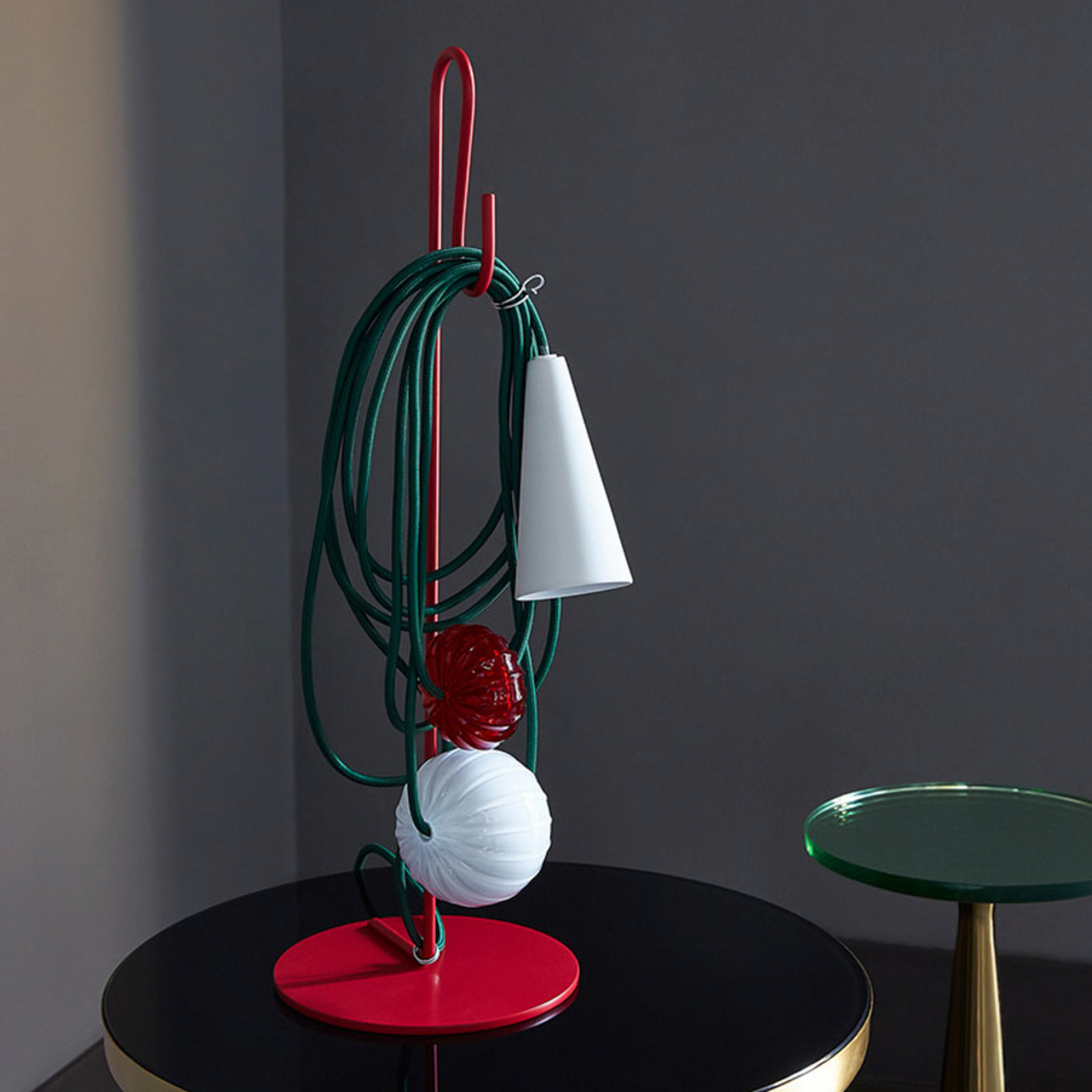 Foscarini Filo LED table lamp, Ruby Jaypure