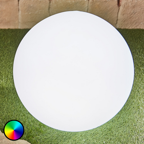 LED-Außen-Dekoleuchte Tomila, Kugel, USB, 60 cm