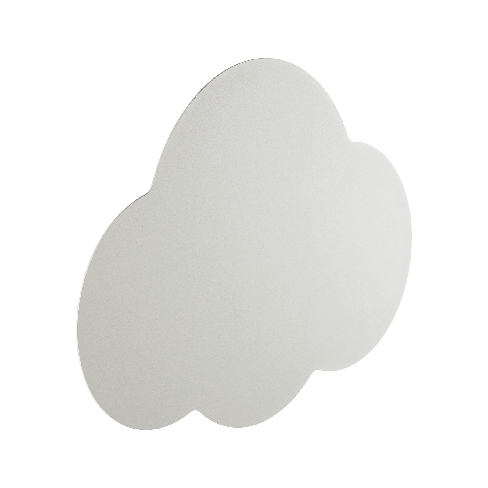 Cloud seinävalaisin, beige, teräs, epäsuora valo, 38 x 27 cm
