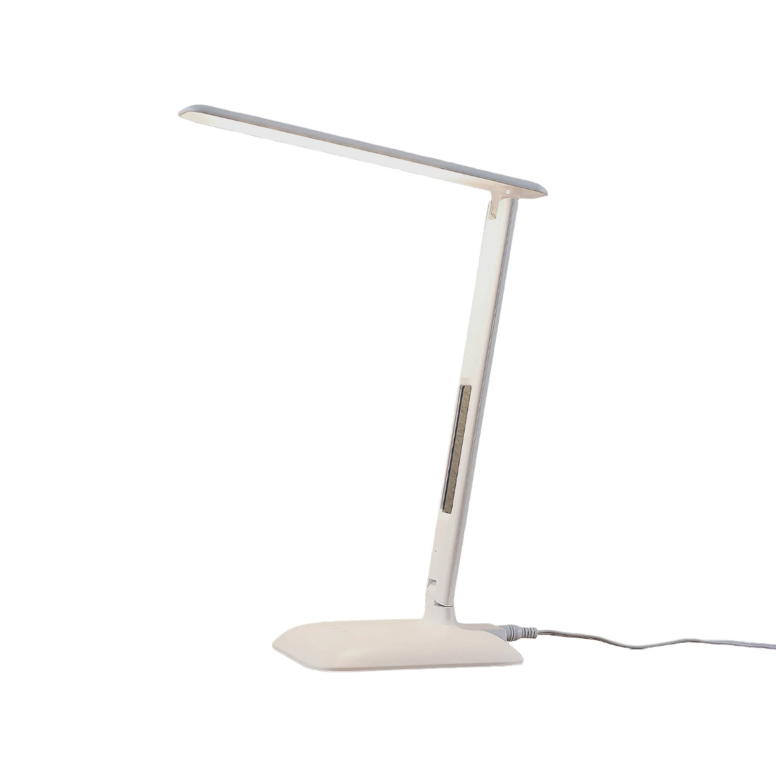 Lindby  LED-Tischlampe Ludmilla, Höhe 34 cm, weiß, Display