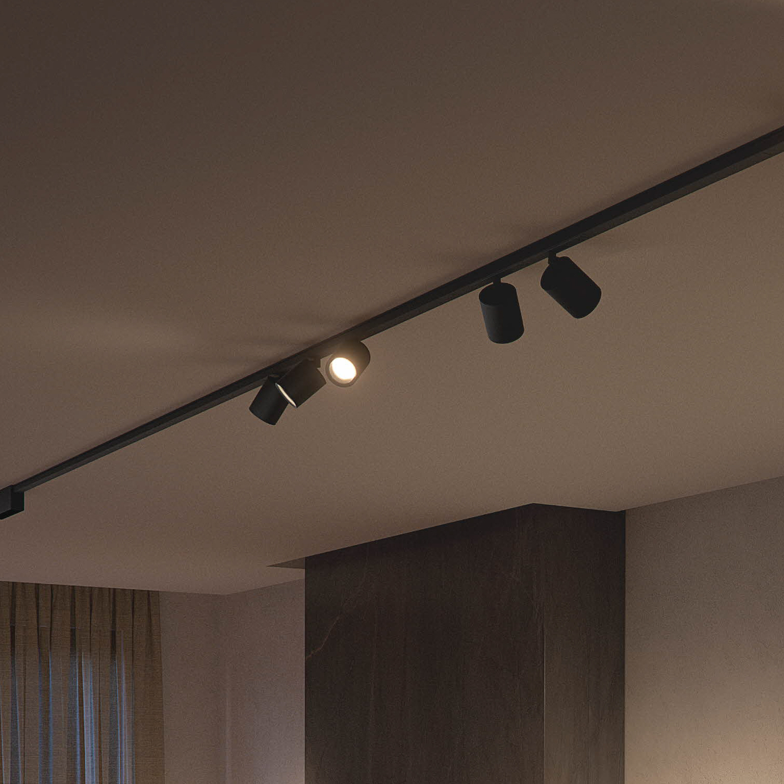 Philips Hue Perifo track system, 3 LED spots