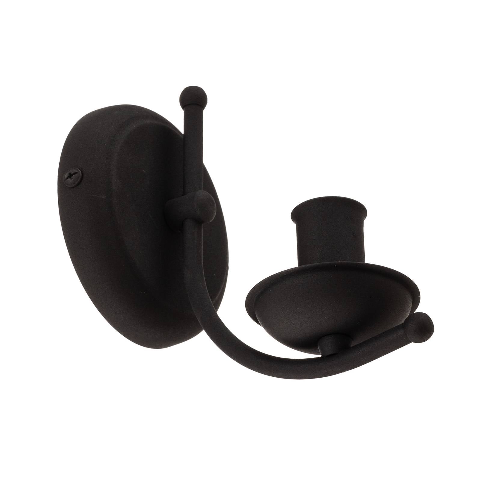 Wandleuchte Kandela, schwarz