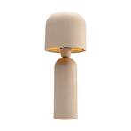 KARE lampe à poser Maya, beige, acier, hauteur 39 cm