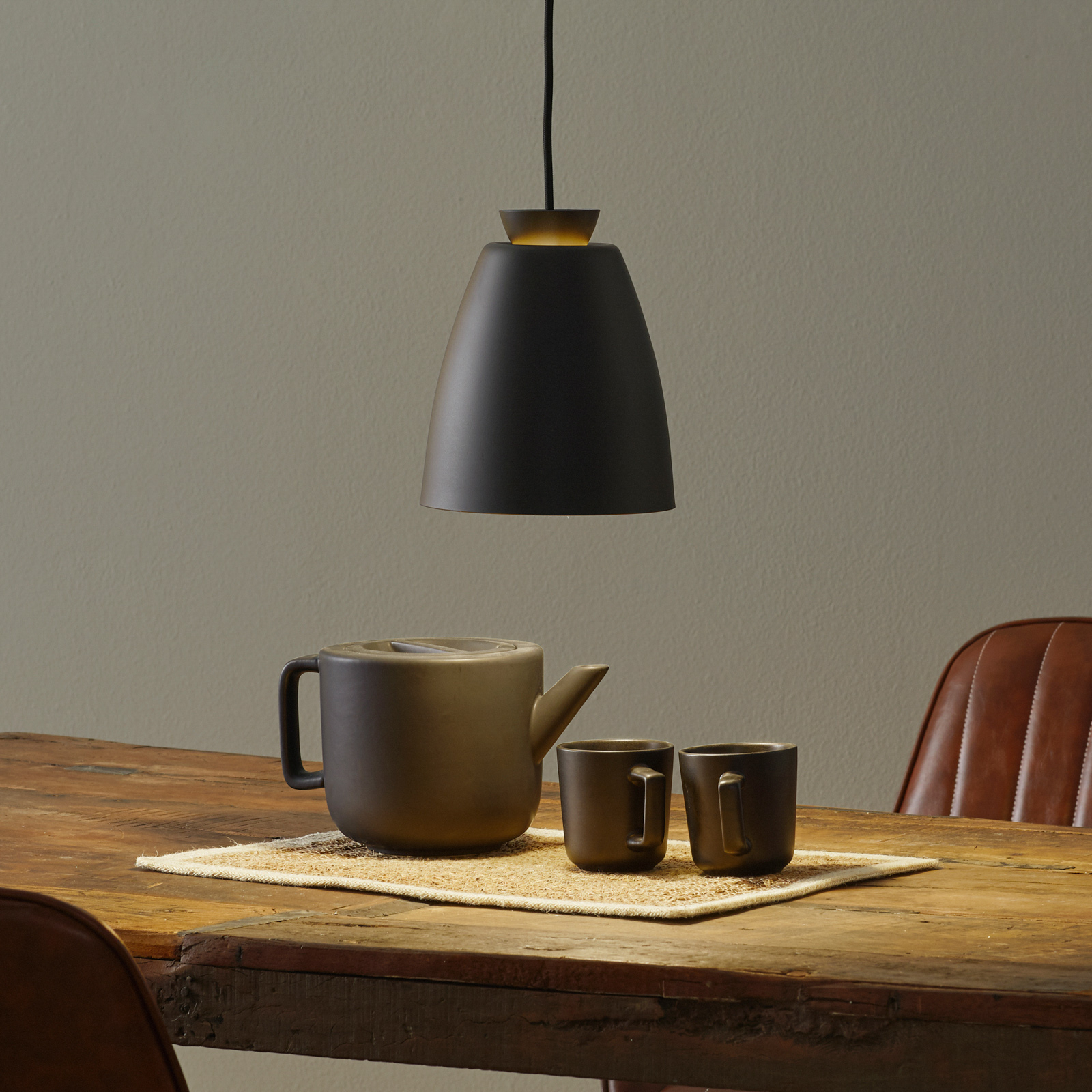 Innermost Chelsea - lámpara colgante Ø 18cm negro