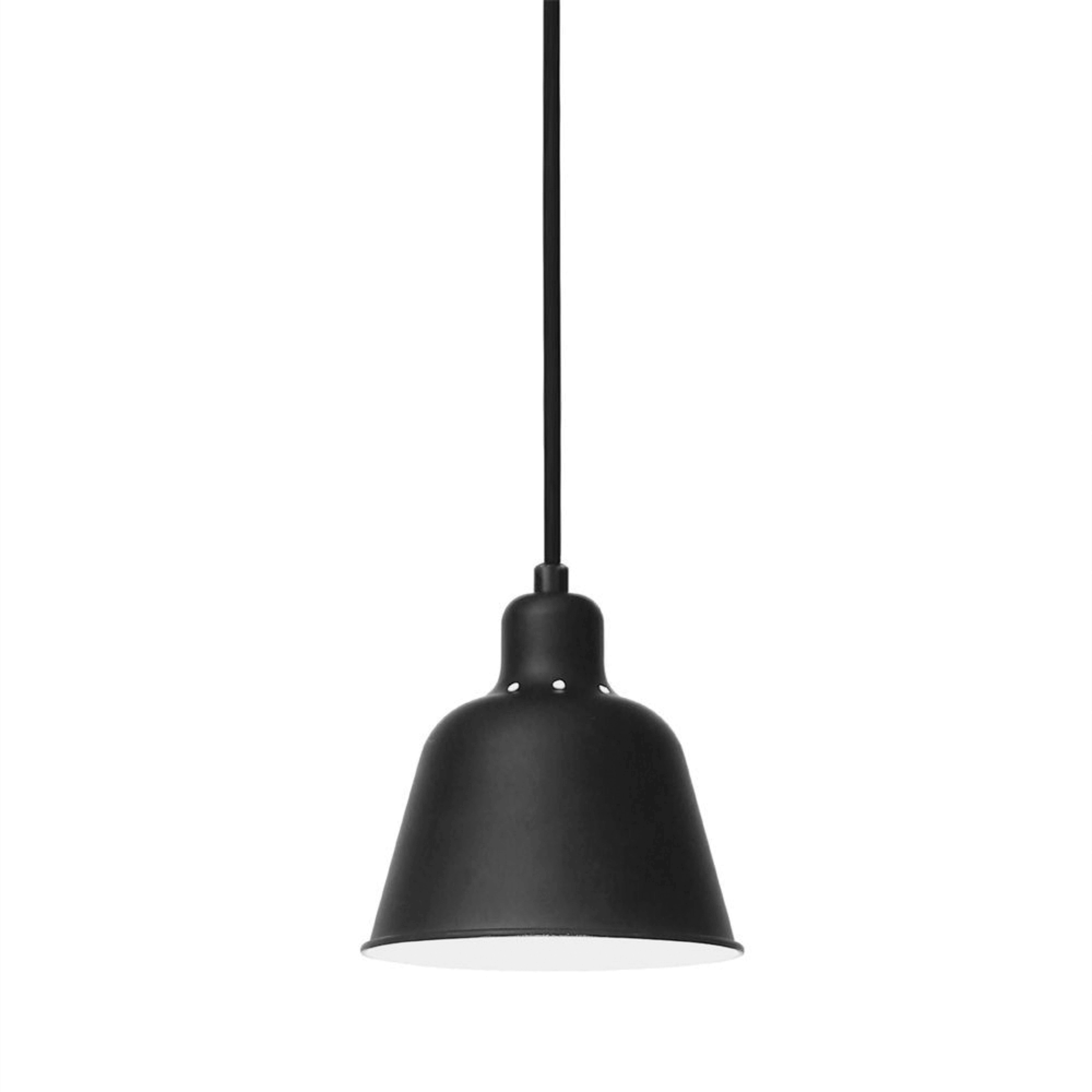 Carpenter Lampada a Sospensione Ø15 Piano Black - Halo Design