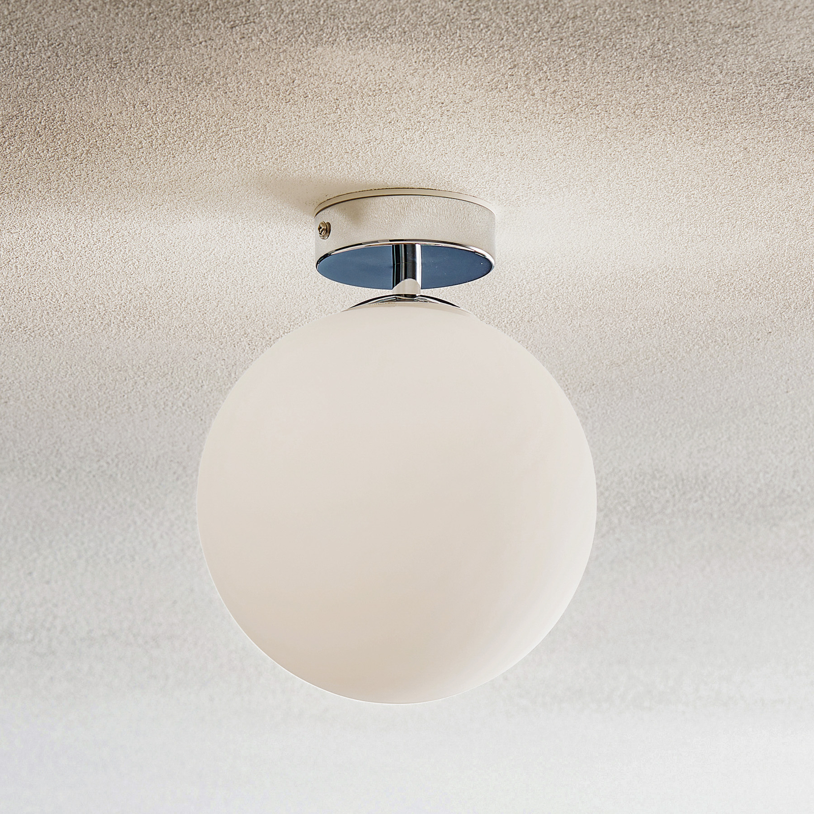 Arcchio Maviris LED-badrumstaklampa, kula, 18 cm