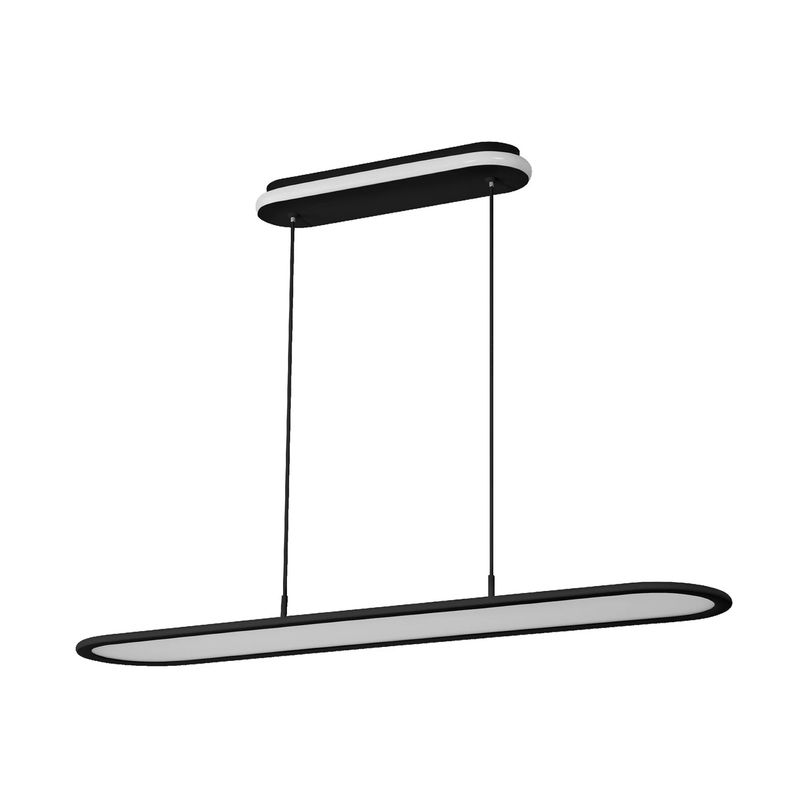OSRAM LED suspendu Office line panneau LED Ellipse noir 940 à intensité variable