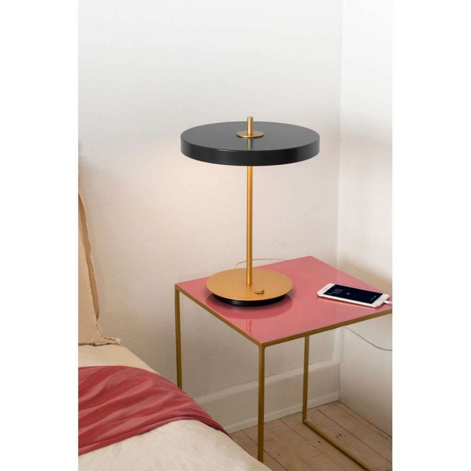 Asteria Table Lamp Black - UMAGE