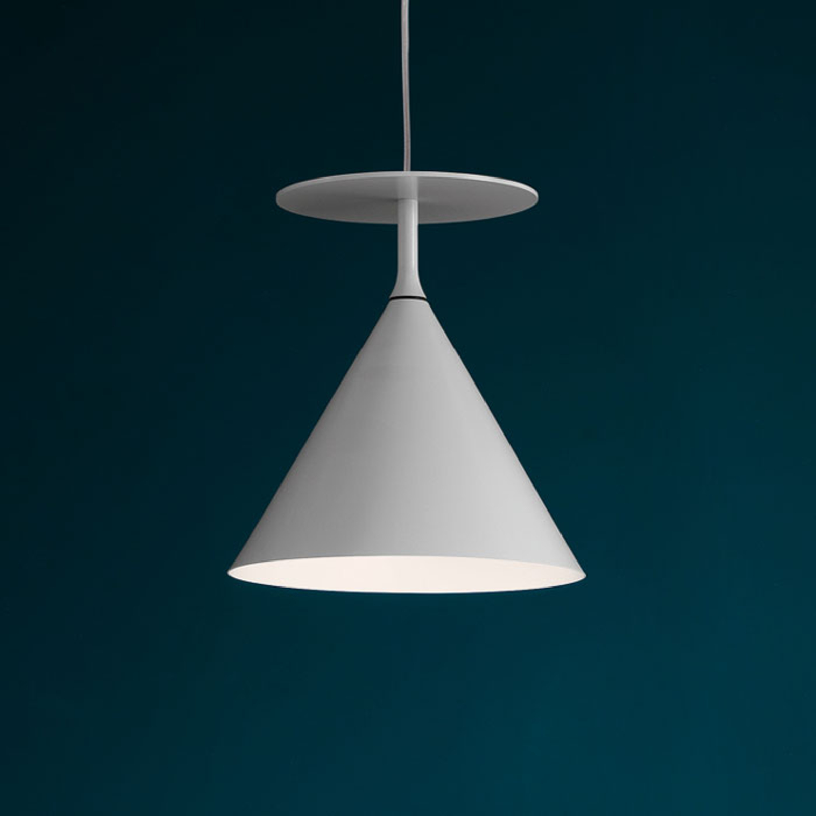 Modo Luce ABC Single C lámpara colgante blanco