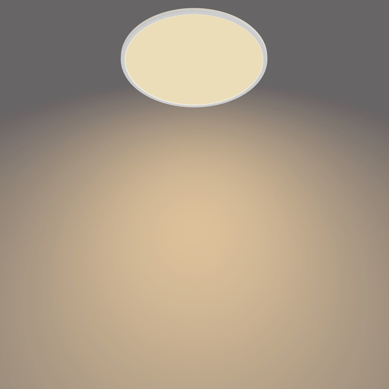 SuperSlim Deckenlampe weiß Ø 42 cm 2.700 K - Philips