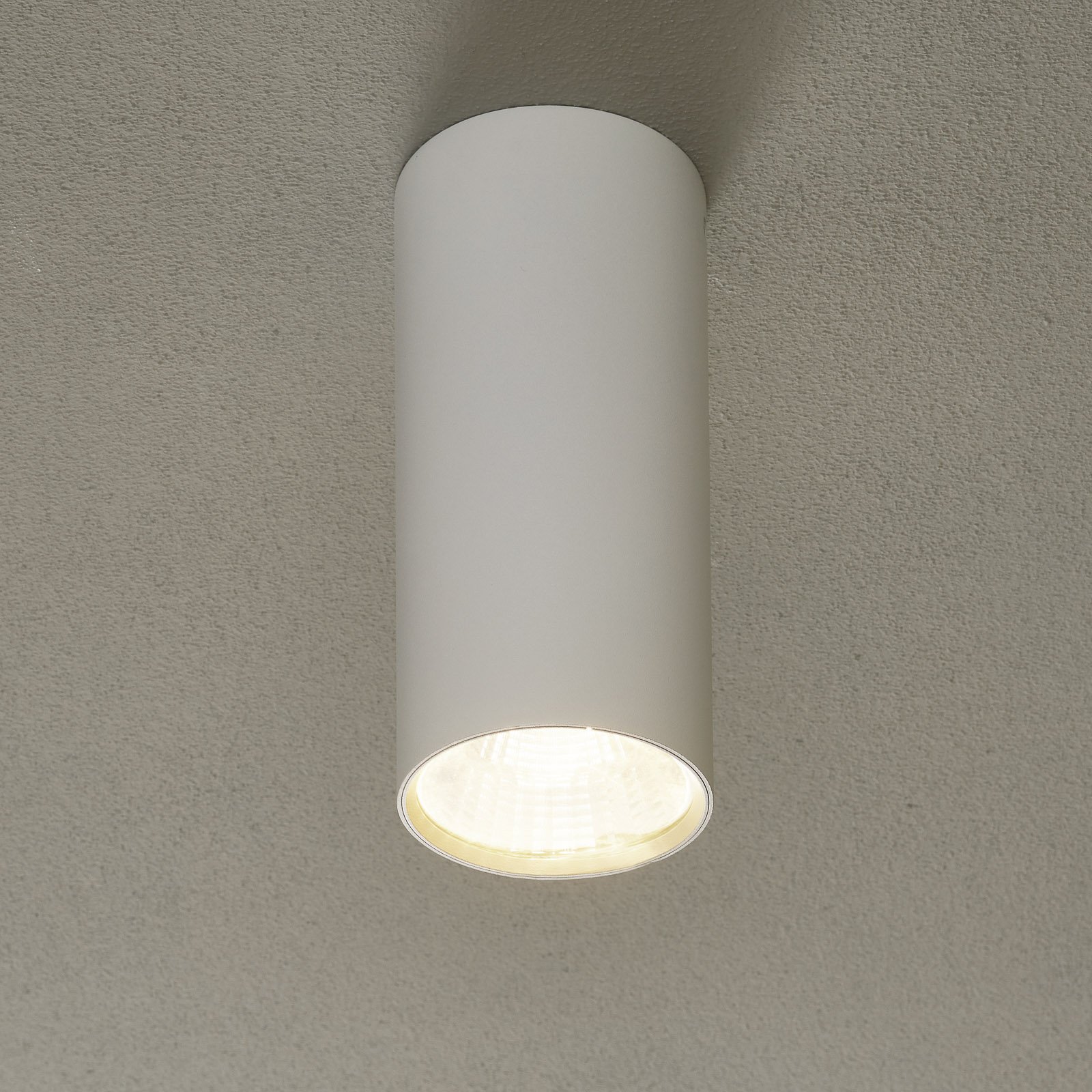Lucande Takio -LED-alasvalo 2700K 10 cm valkoinen
