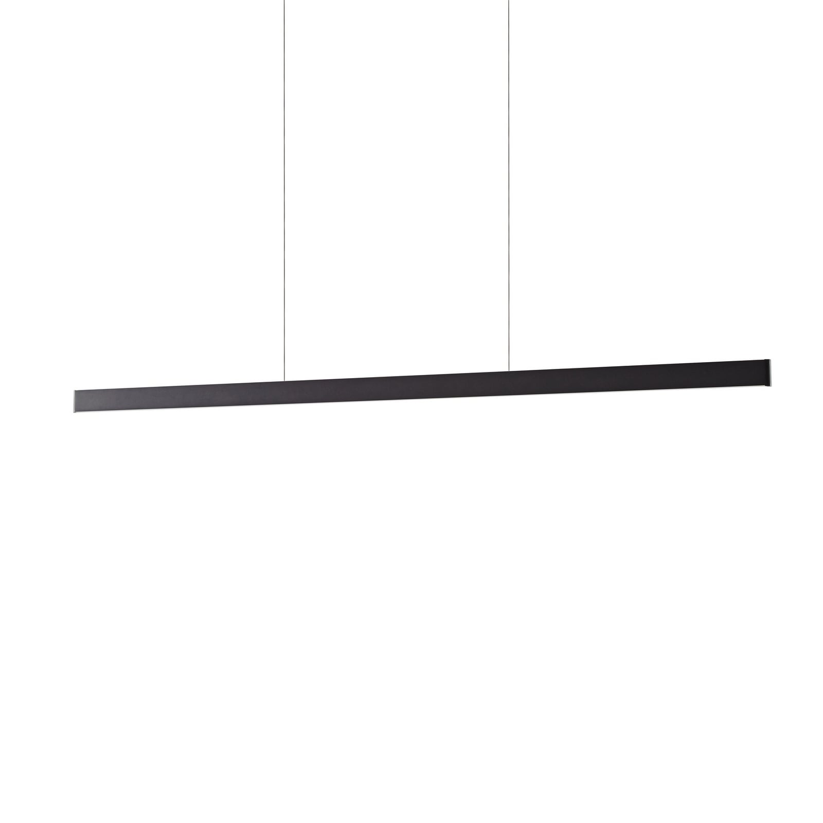 Żyrandol LED Lucande Mylosh, czarna, 150 cm, CCT, ściemniany Żyrandol LED Lucande Mylosh, czarna, 150 cm, CCT, ściemniany