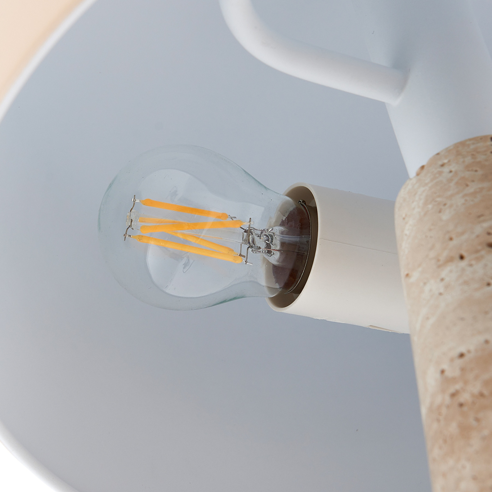 Magritt Tischleuchte Beige - Lindby