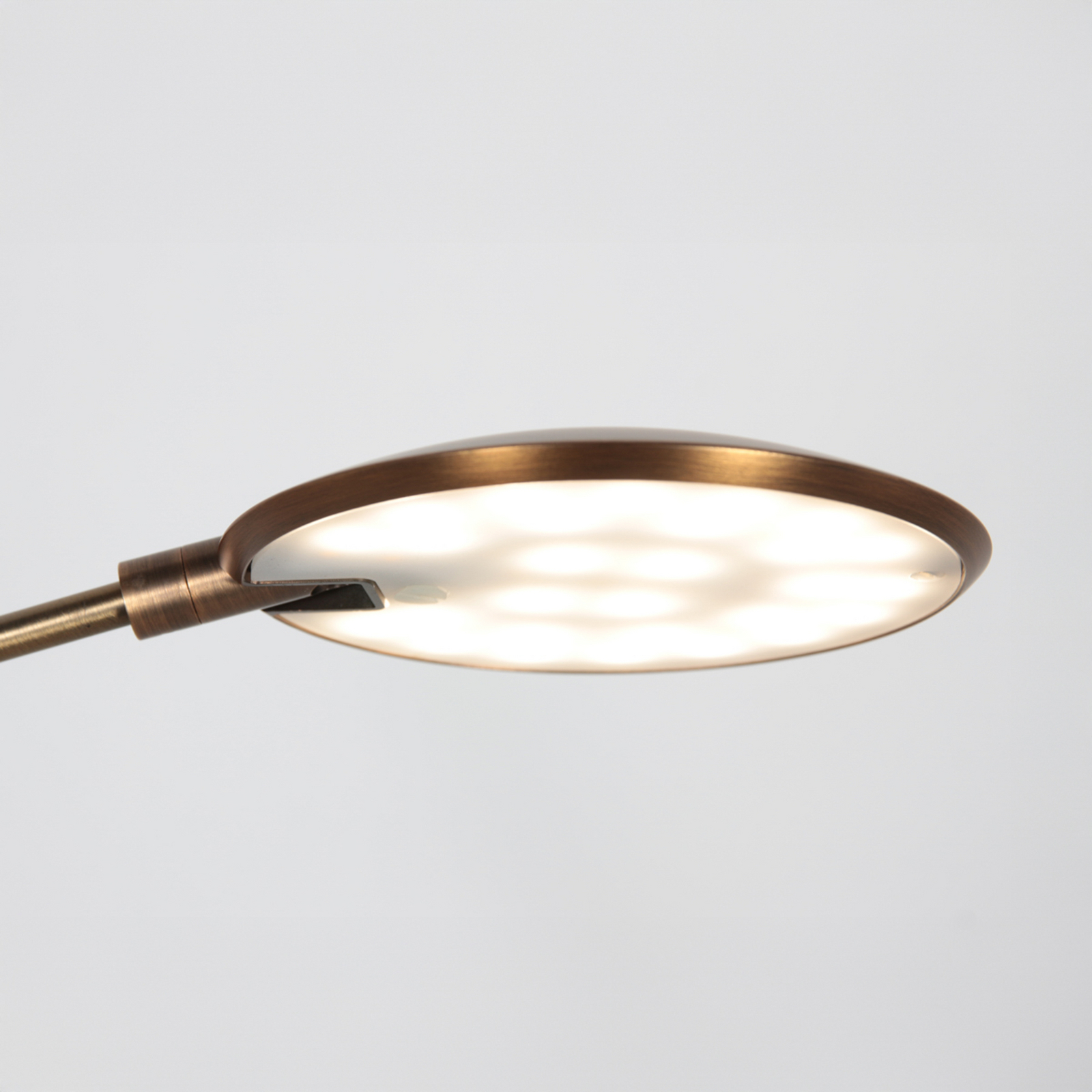 LED bureaulamp Zenith 2, brons, CCT, afstandsbediening