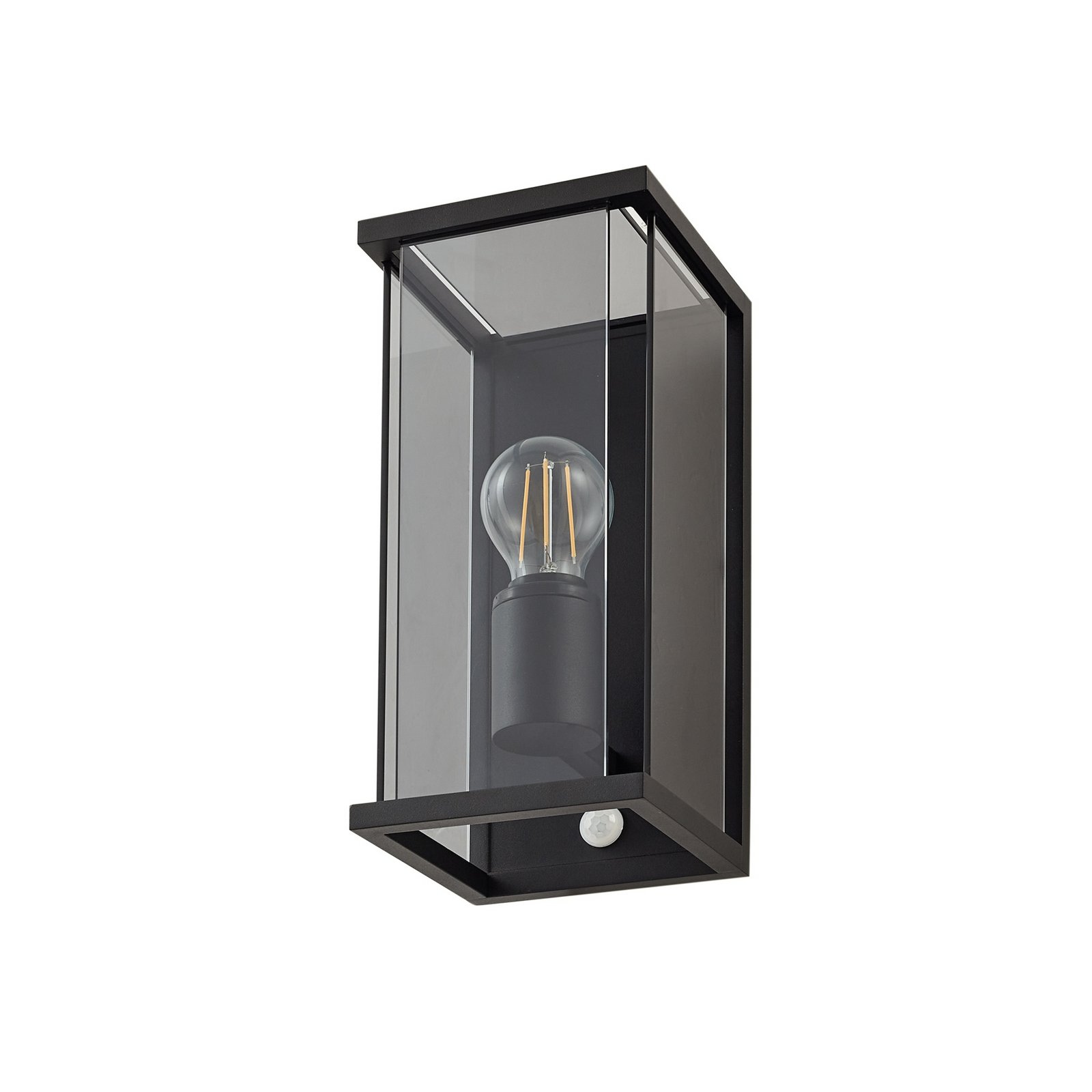 Annalea Ao ar livre Candeeiro de Parede w/Sensor Fumo Cinzento - Lucande