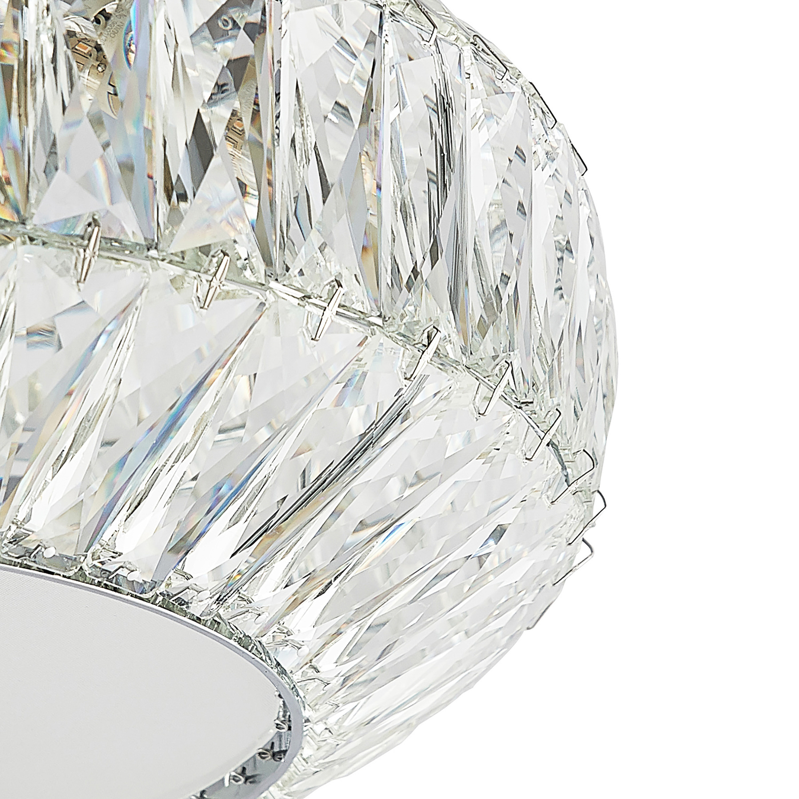 Lucande Onivira lámpara de techo de cristal