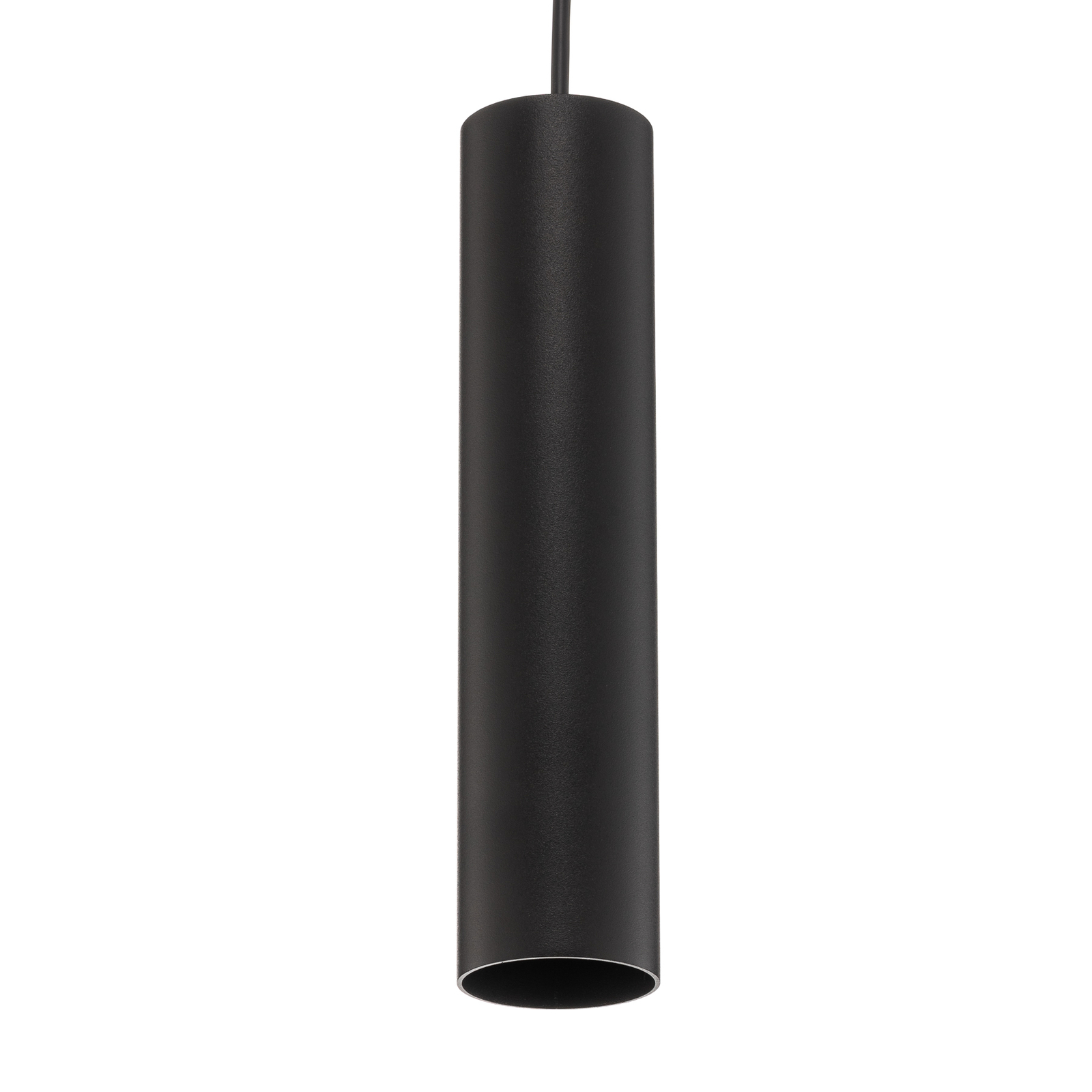 Suspension Eye, hauteur abat-jour 25 cm, noire