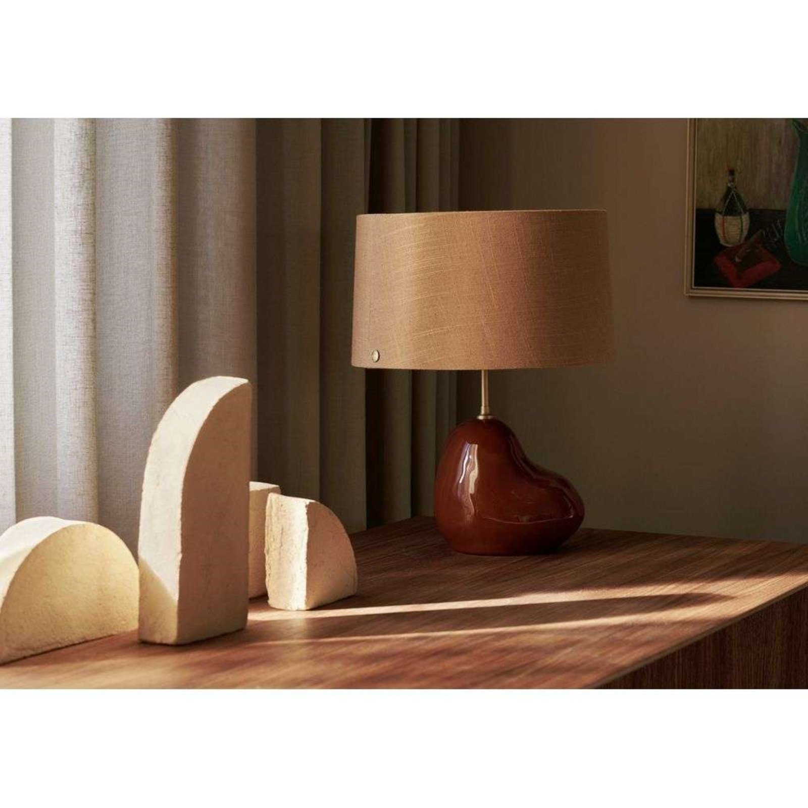 Shape Sculpture Set Yellow - ferm LIVING