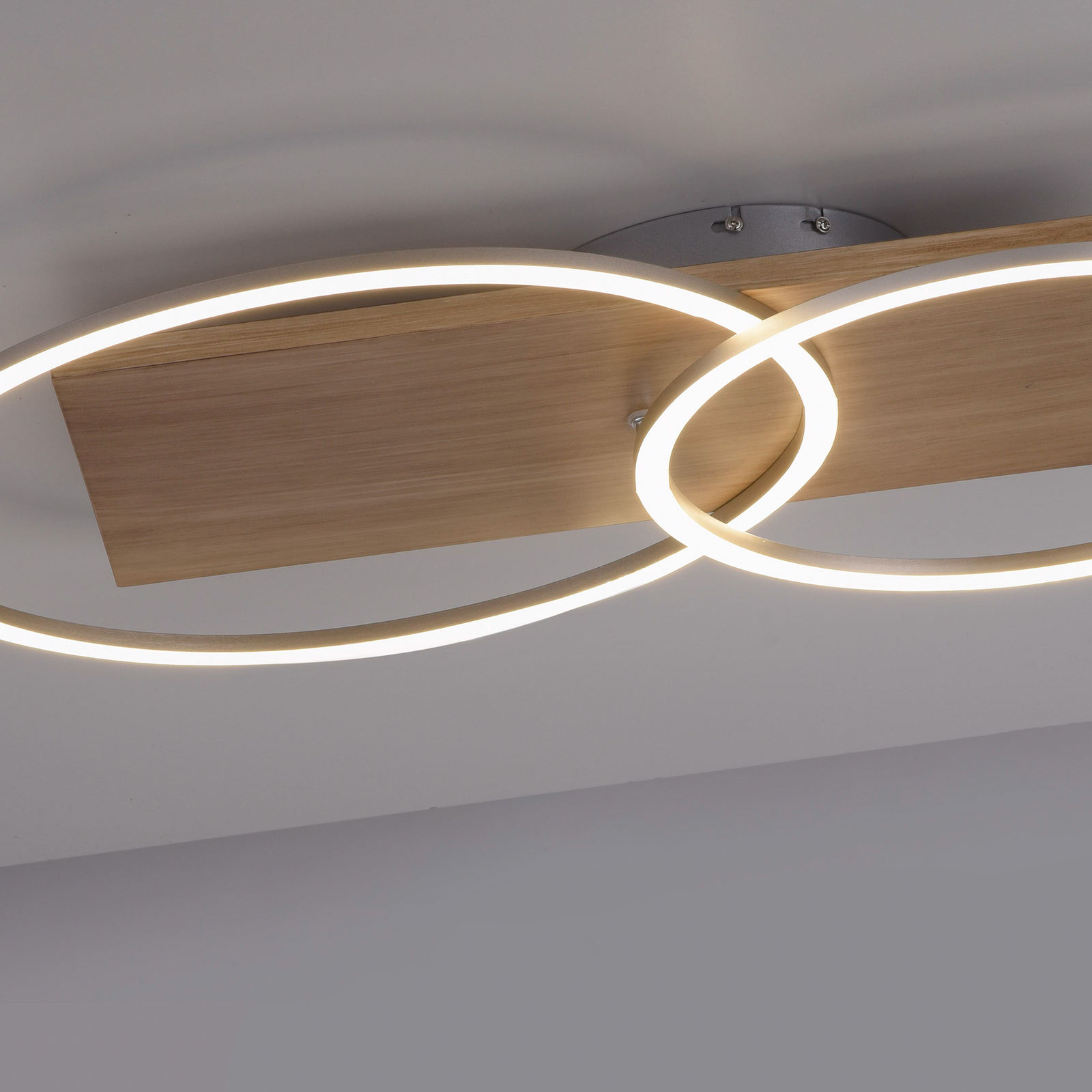 Paul Neuhaus Q-AMIRA LED ceiling light, gold