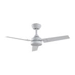 Ventilateur de plafond LED Aerallo, blanc, CCT, silencieux - Lindby