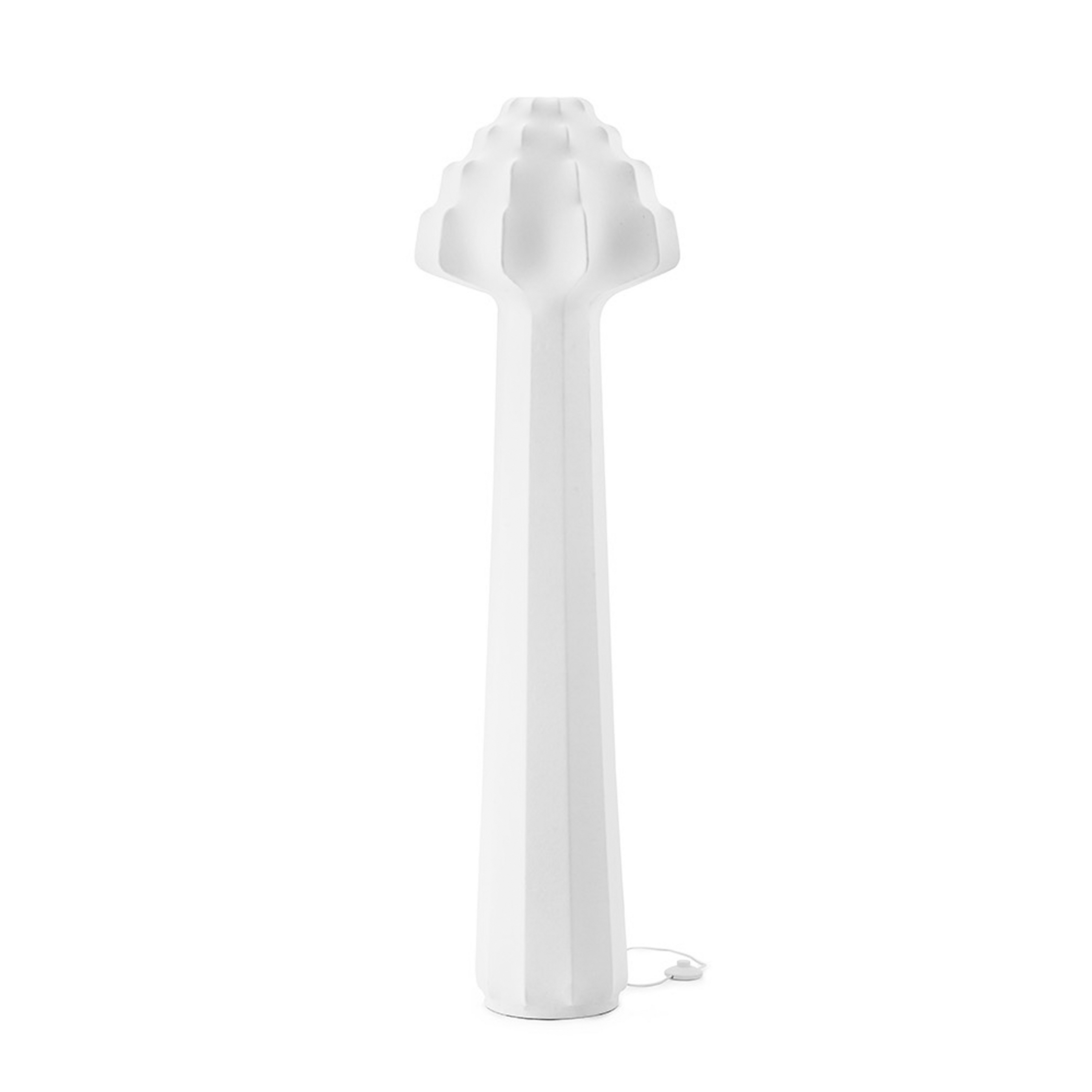 LED stojacia lampa Phantom, biele, výška 156 cm – Normann Copenhagen