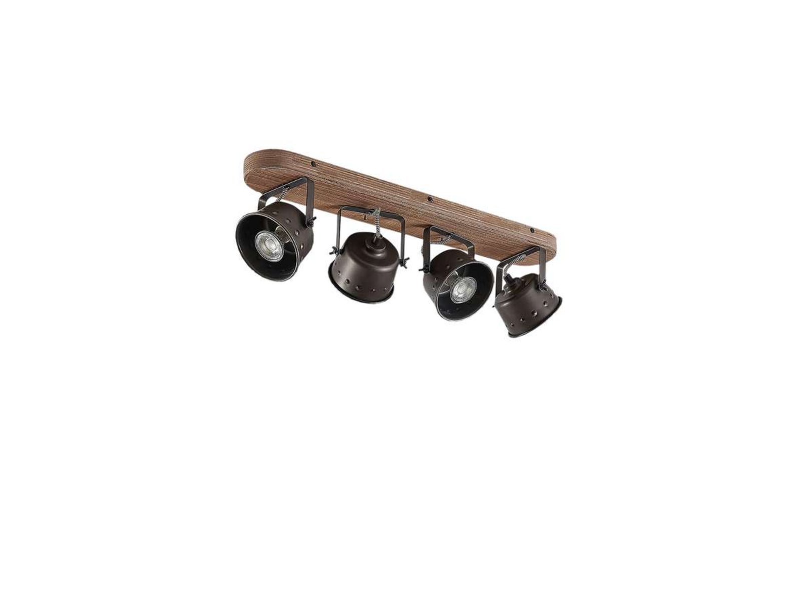 Rubinjo 4 PlafondWood/Black - Lindby