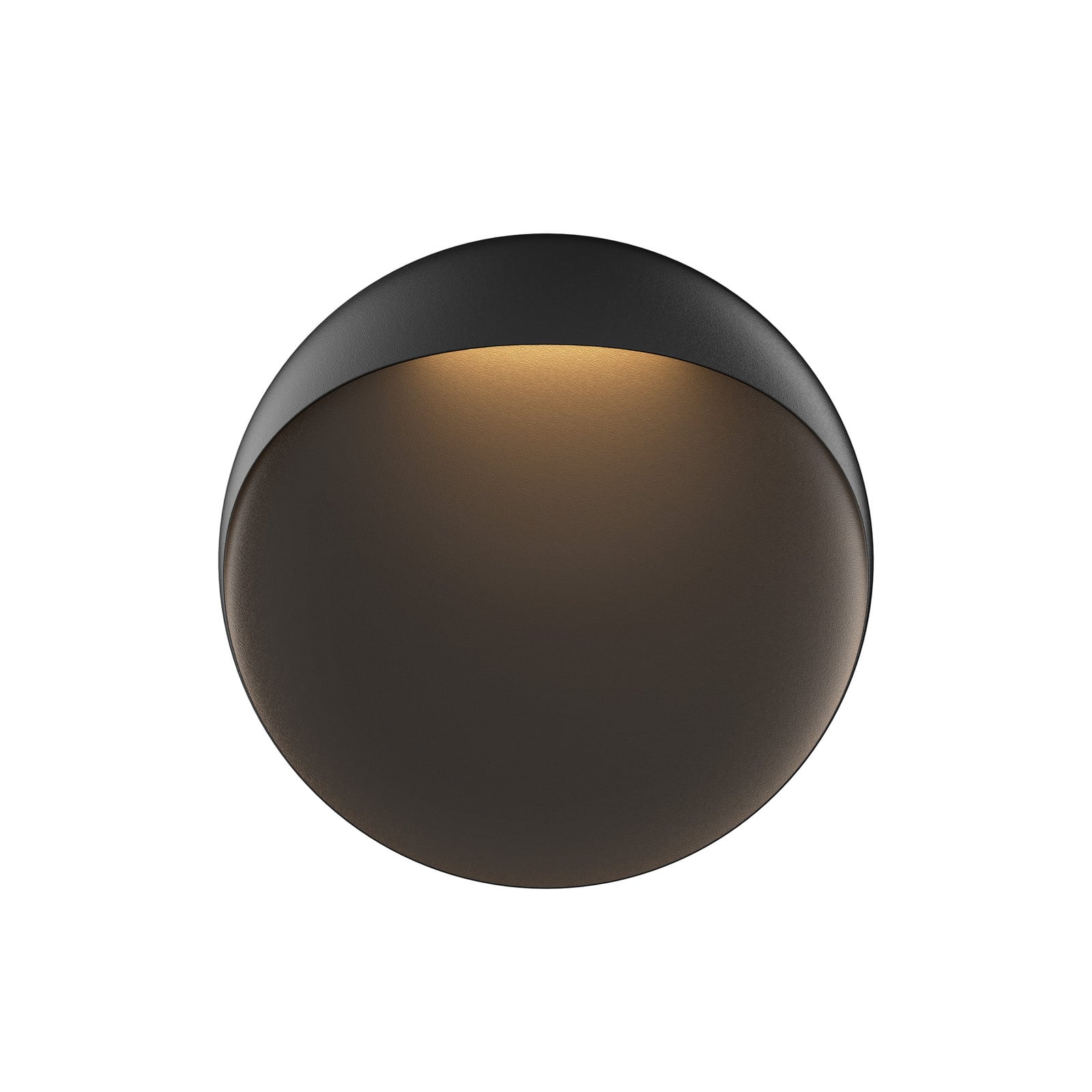 Flindt Vägglampa Ø400 3000K Black Louis Poulsen - Vardagsrum - Design - Aluminium - Rund | Produkter - Utomhusbelysning | Lampspecialisterna