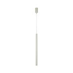 Sopel 1 pendant light, taupe, 1-bulb, steel, G9, Ø 5 cm