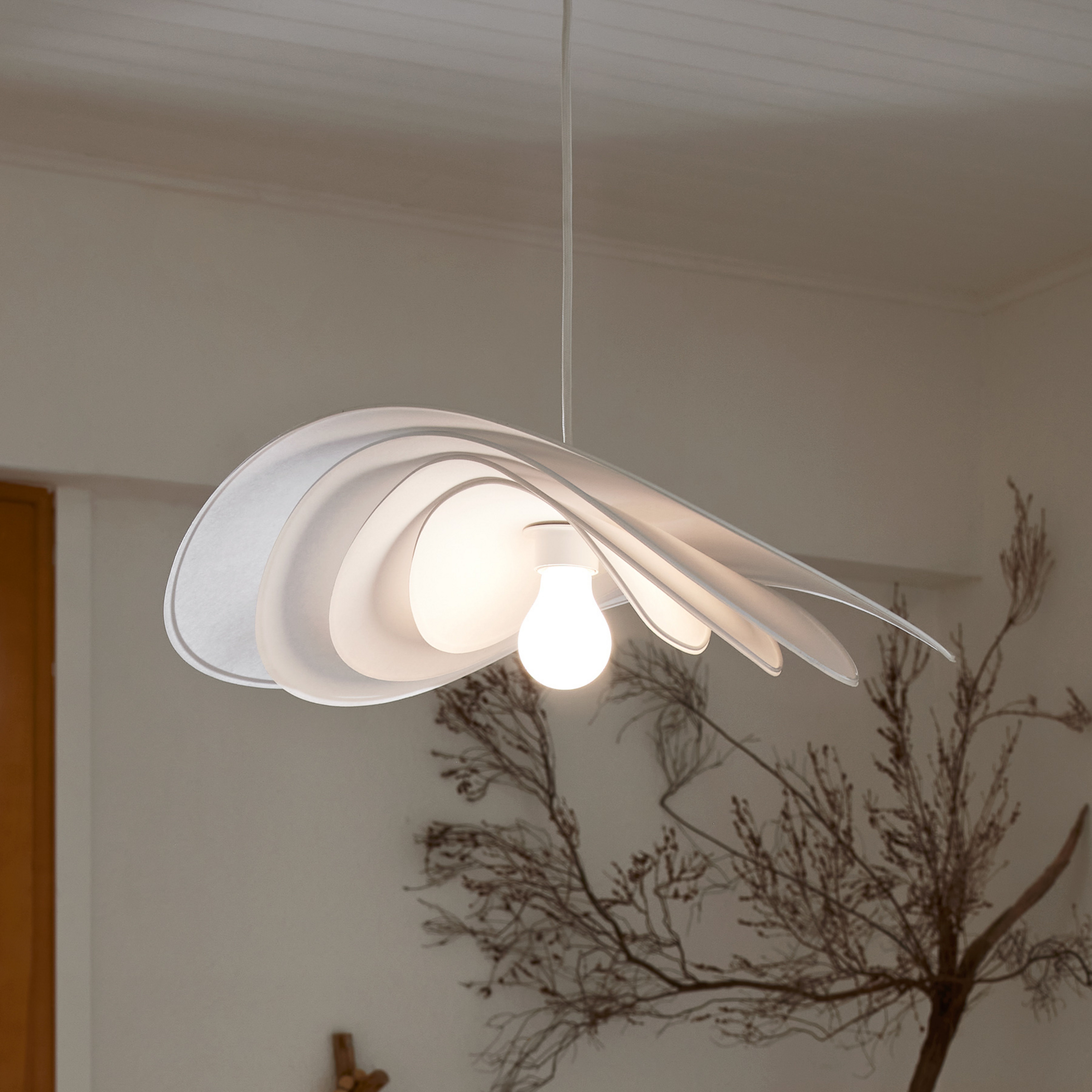 Selenitis pendant light, Ø 56 cm - MARKET SET