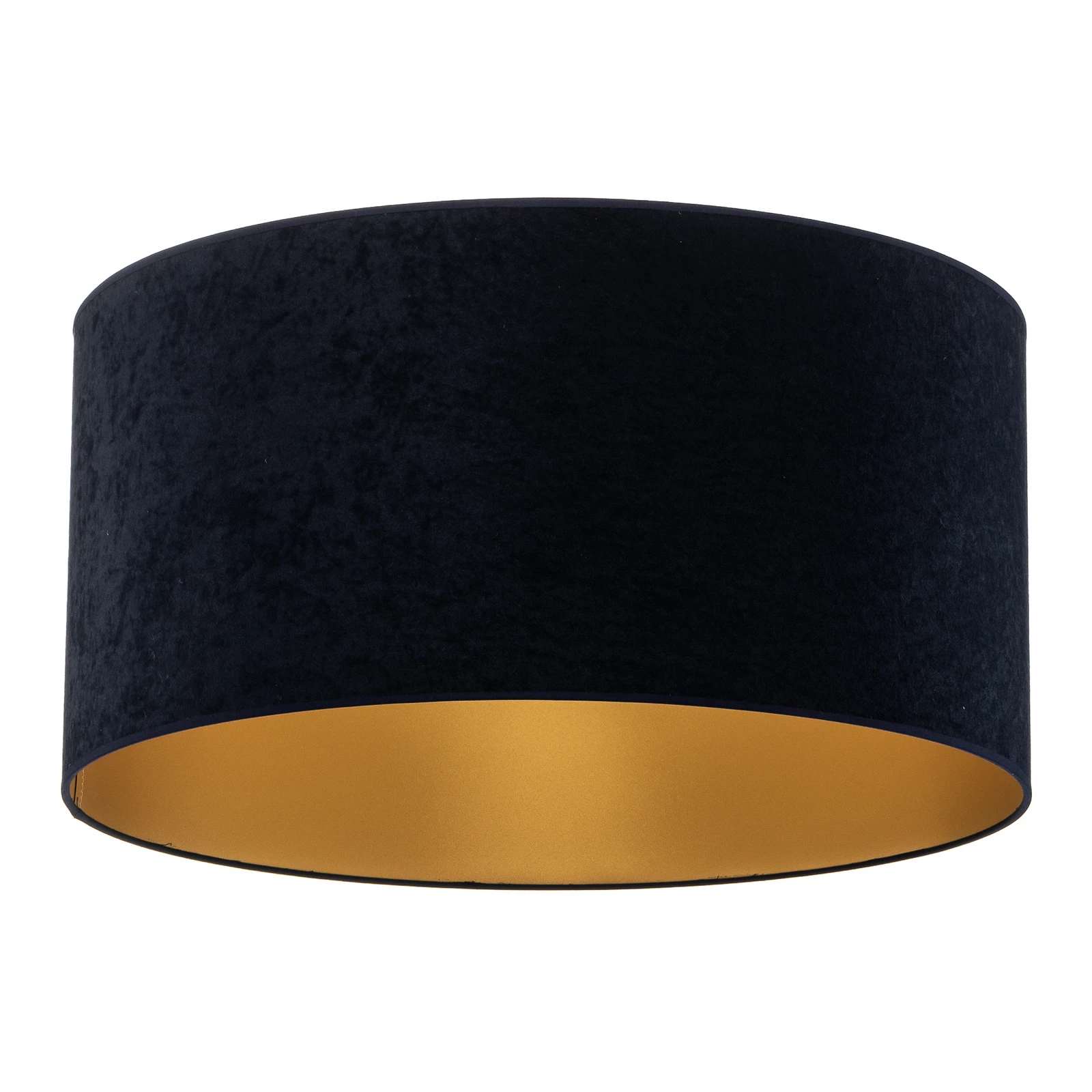 Lámpara de techo Golden Roller Ø 60 cm azul oscuro/dorado