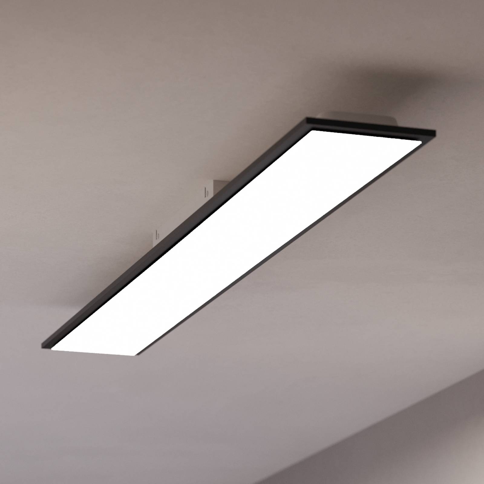 EGLO connect lampa sufitowa LED Moradillo-Z, czarna, 14 cm