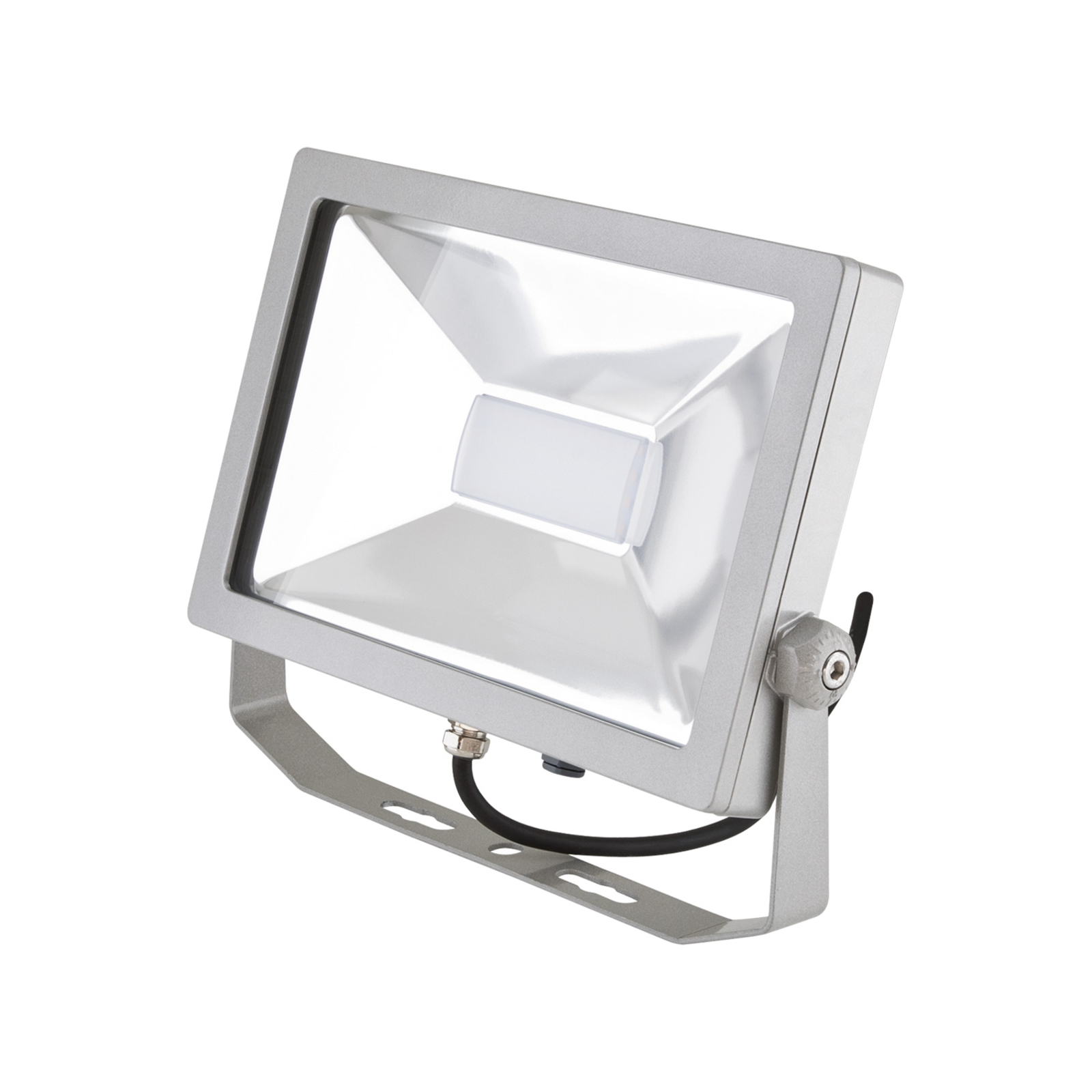 EVN LFA outdoor spotlight silver plug 3,000 K 50 W