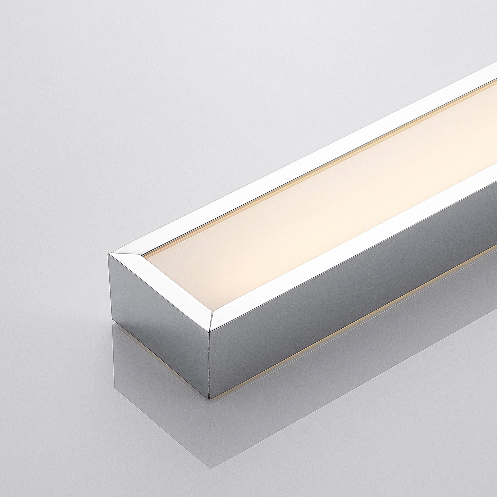 Layan LED Wall Lamp L120 Chrome - Lindby