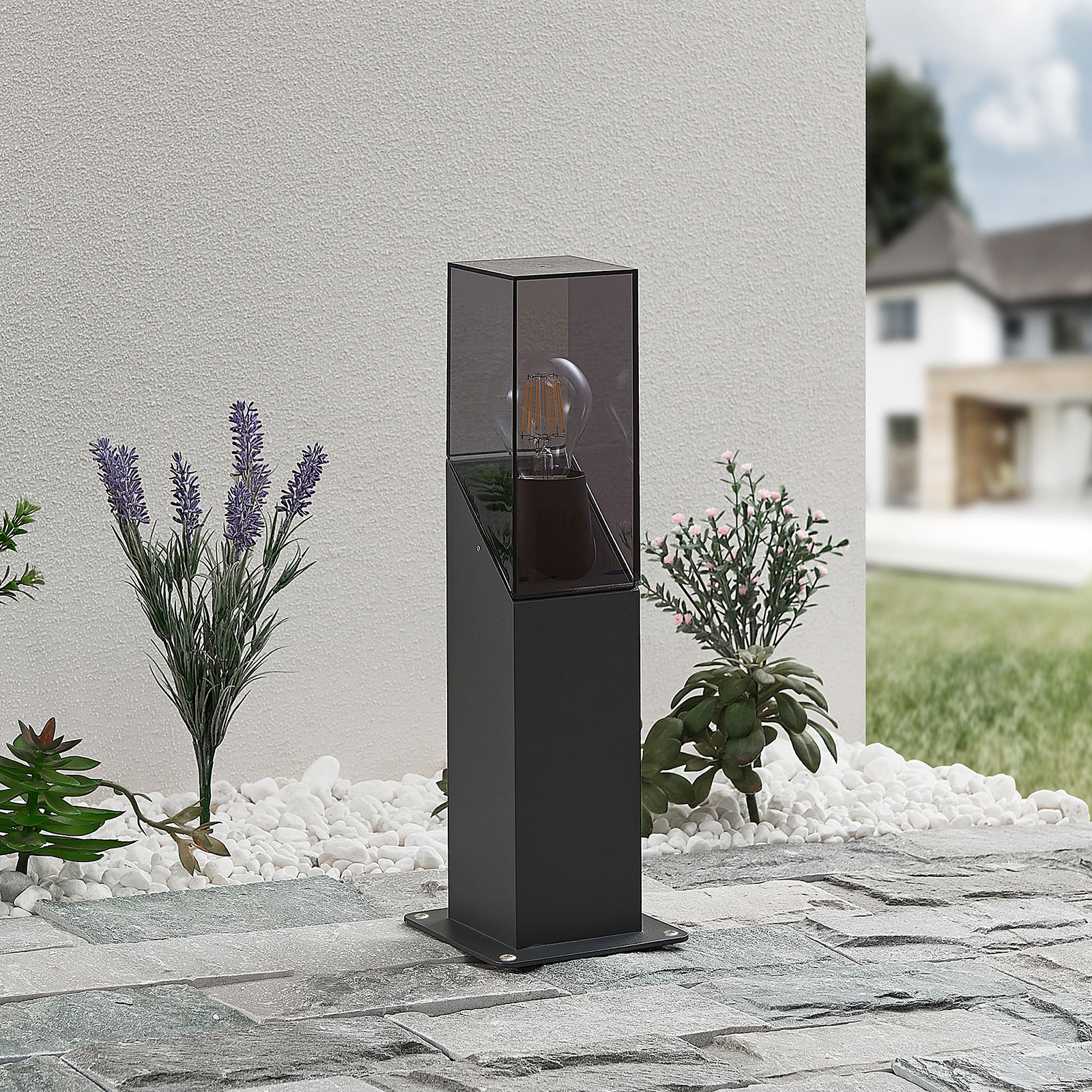 Fiola Garden Lamp H40 Anthracite - Lucande