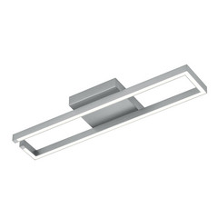 Stropné svietidlo Yoko LED, hore/dole, 70x13,5 cm, nikel