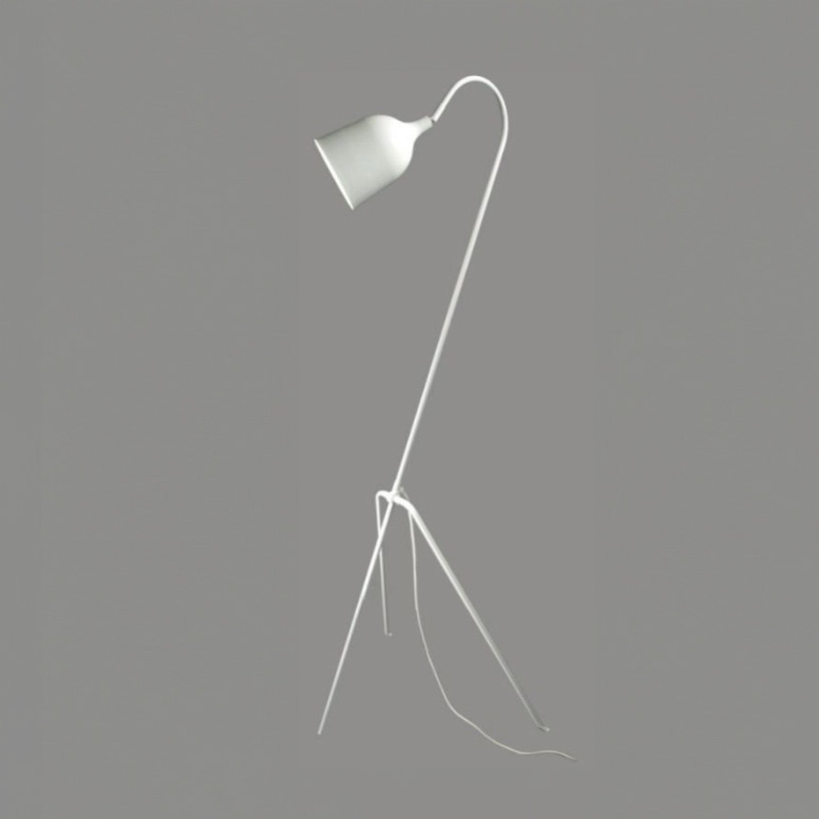 Aluminor Fifty lampe sur pied, blanche