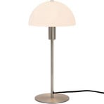 Ellen 20 Stolní Lampa Opal/Brushed Steel - Nordlux