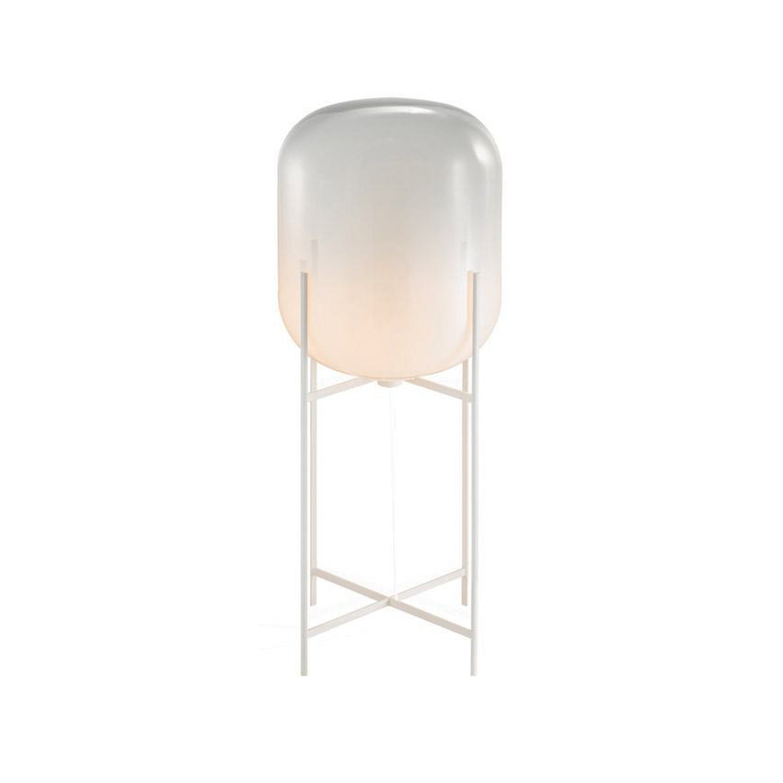 pulpo floor lamp Oda In Between, moonlight white/white, 111 cm