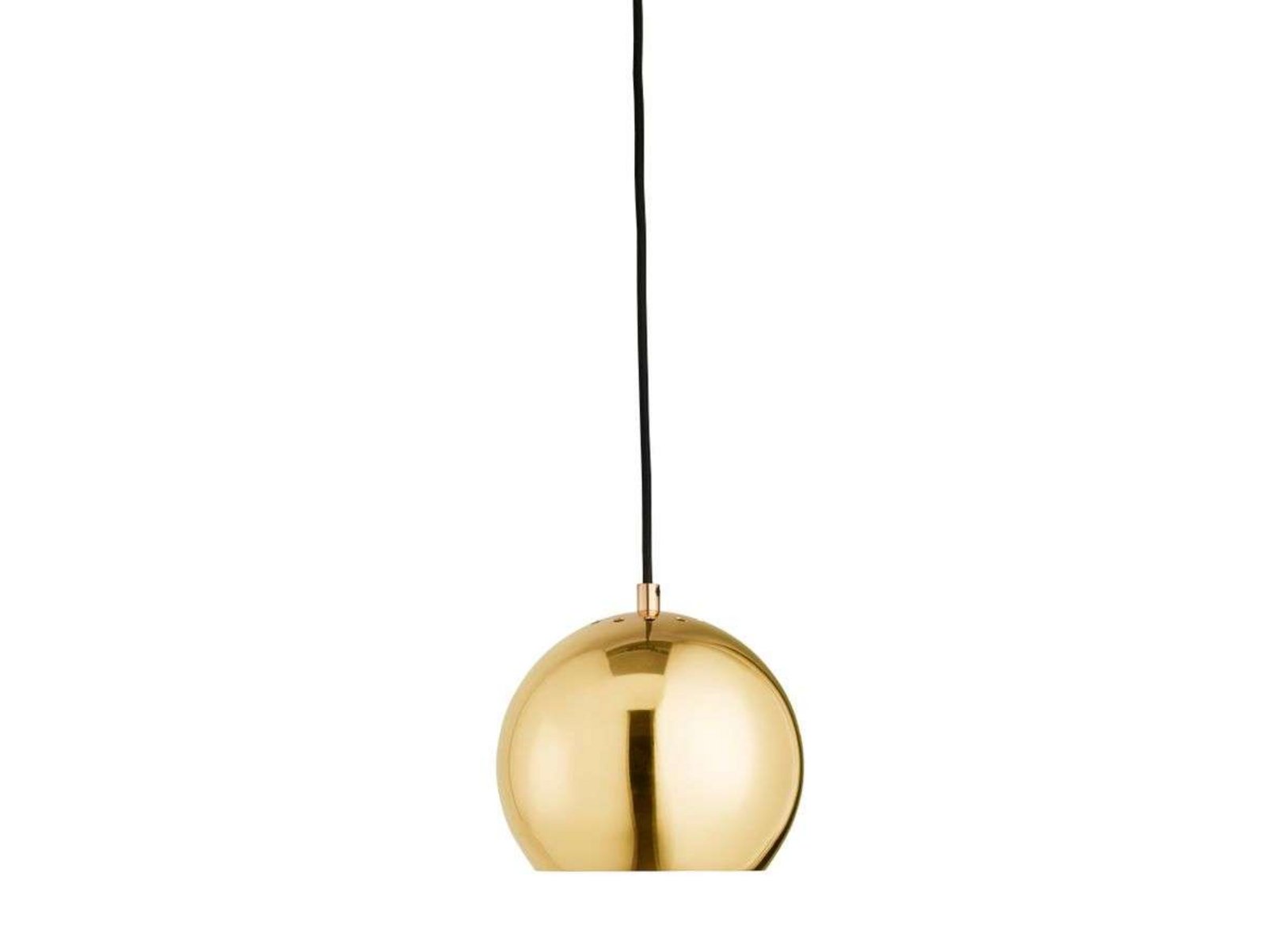 Ball Závěsné Světlo Ø18 Solid Glossy Brass - Frandsen