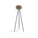 Nerys Lampadaire Black/Wood - Lindby