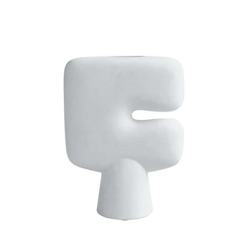 Tribal Vase Big Bone Blanc - 101 Copenhagen