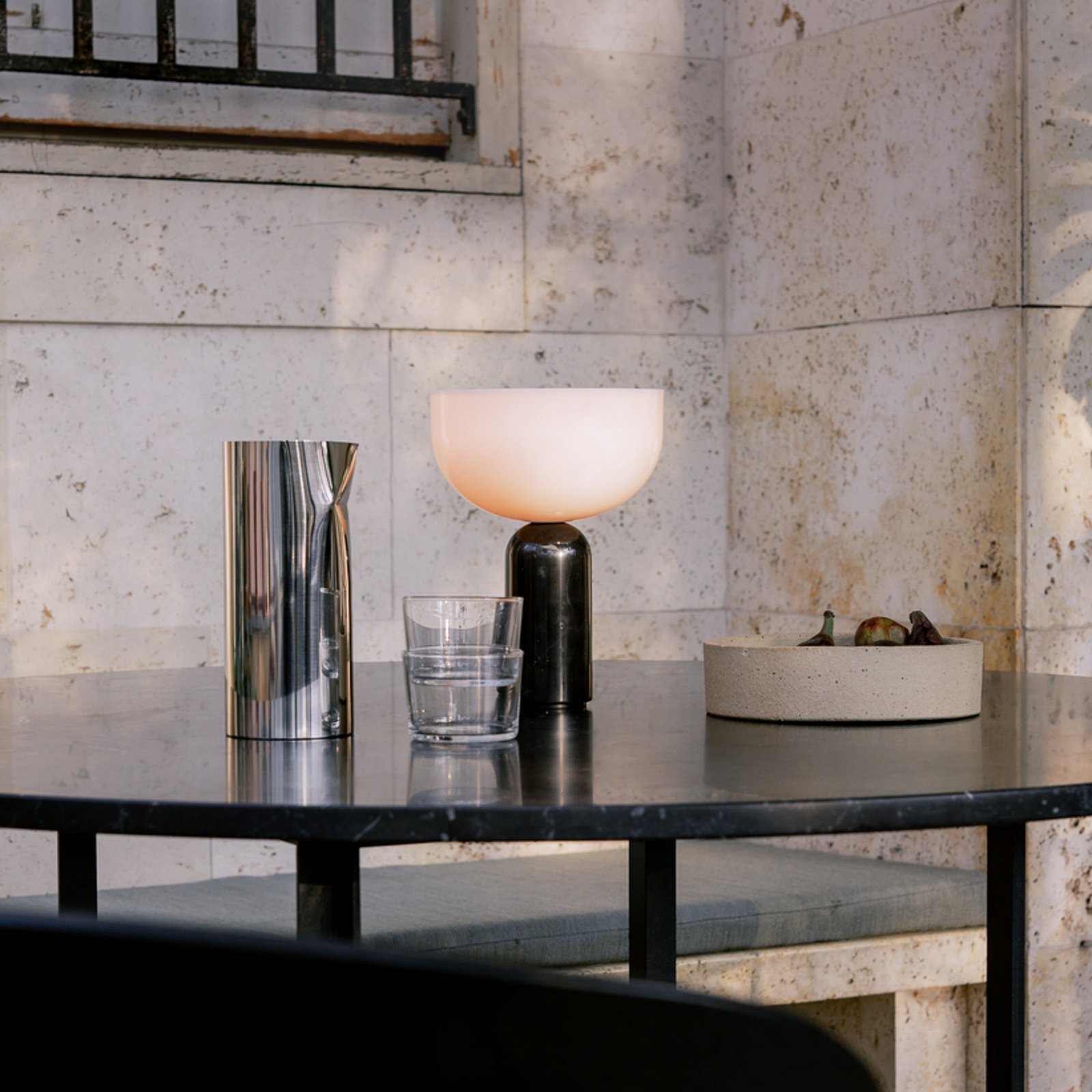 Kizu Portable Taffellamp Black - New Works