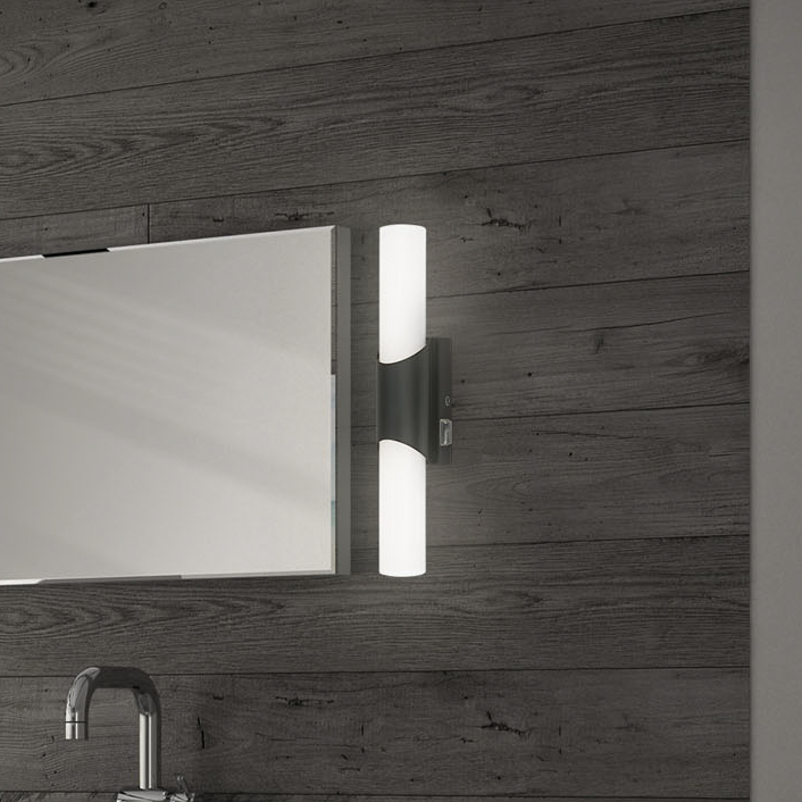 Fürdőszoba és tükör lámpa Klak Brilo, f., 32 cm