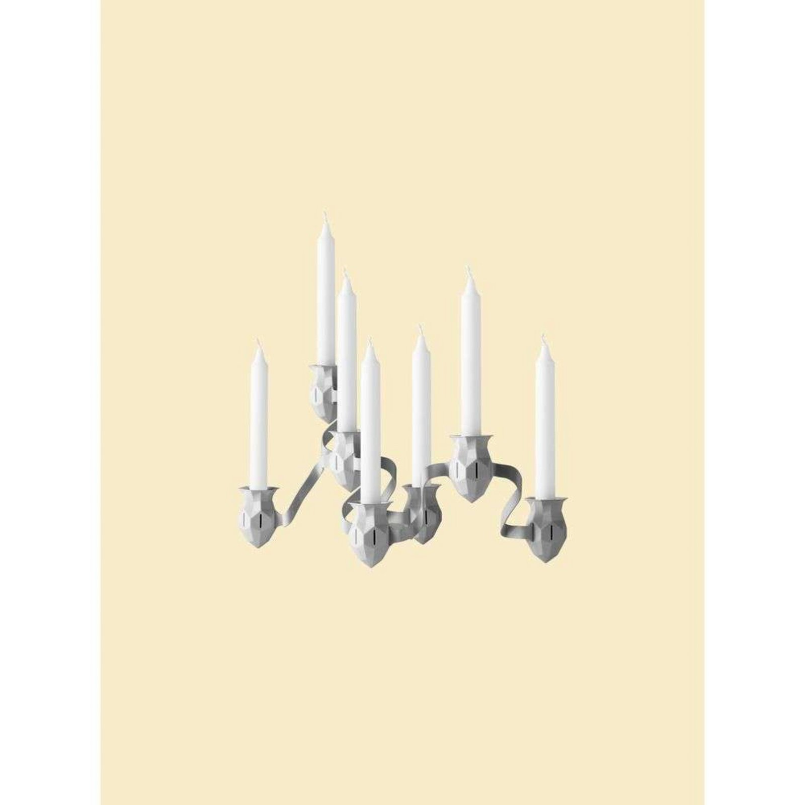 The More The Merrier Suporte de Velas White - Muuto