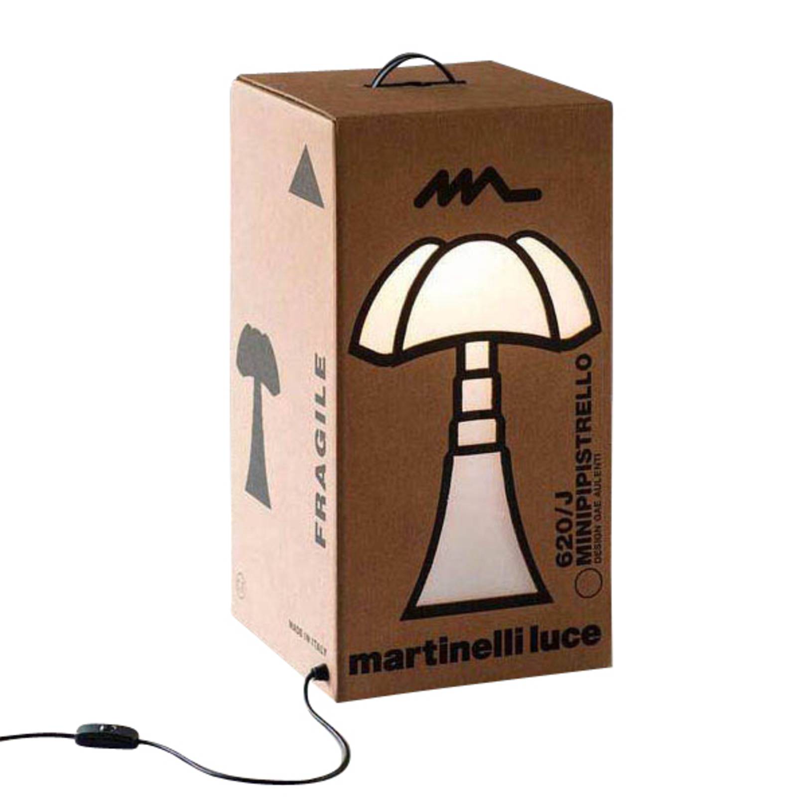 Martinelli Luce Minipipistrello Cartone LED-lykt