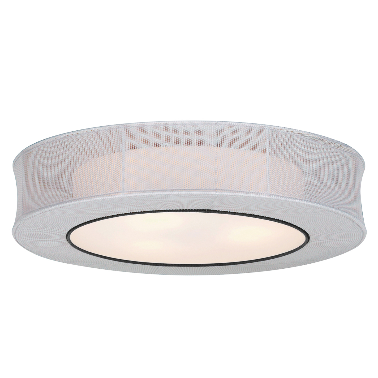 Round fabric ceiling lamp Felice