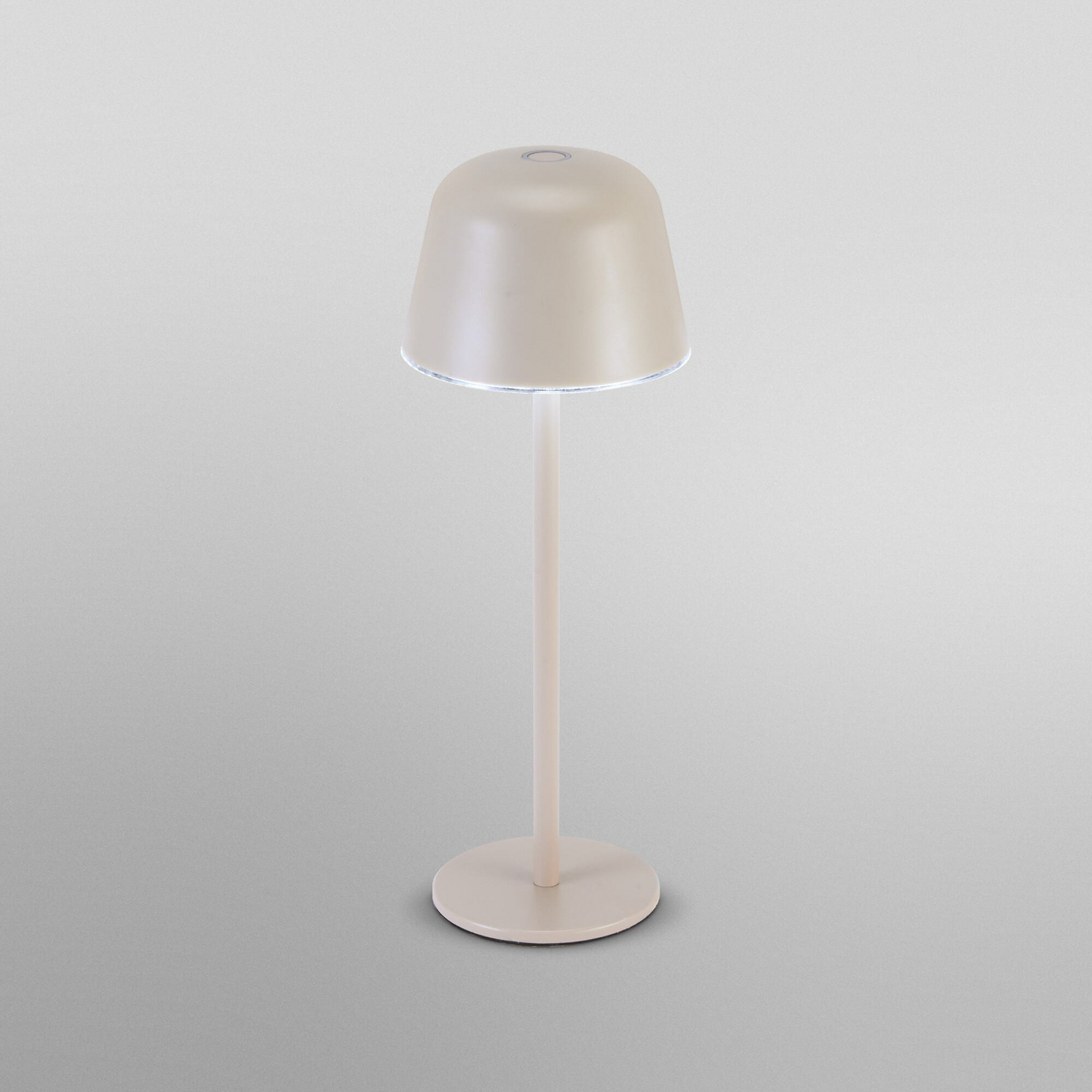 OSRAM LED rechargeable table lamp ENDURA STYLE, beige 30 cm IP44 CCT