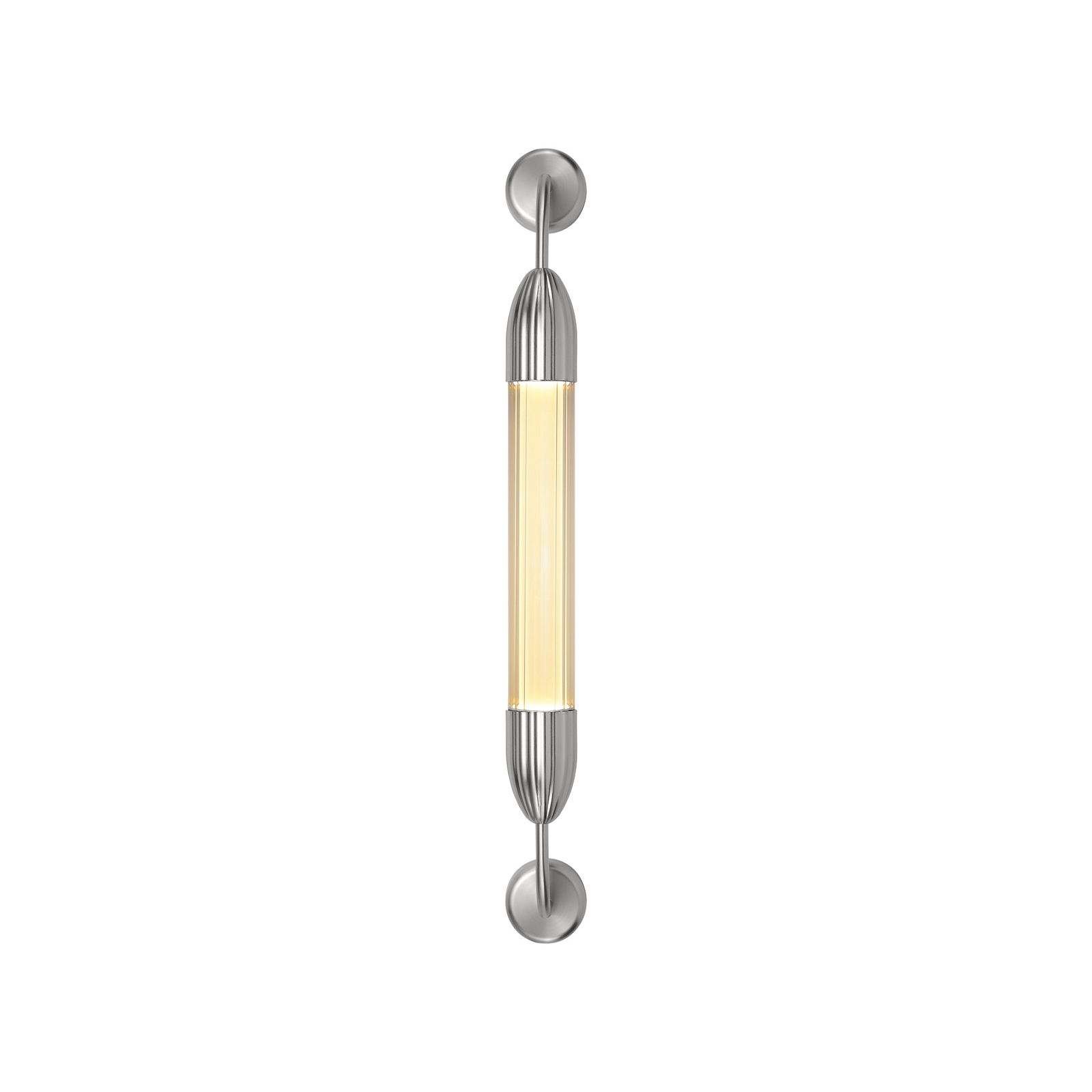 Lemon Squeeze Vägglampa Singel Short Plated Steel - UMAGE