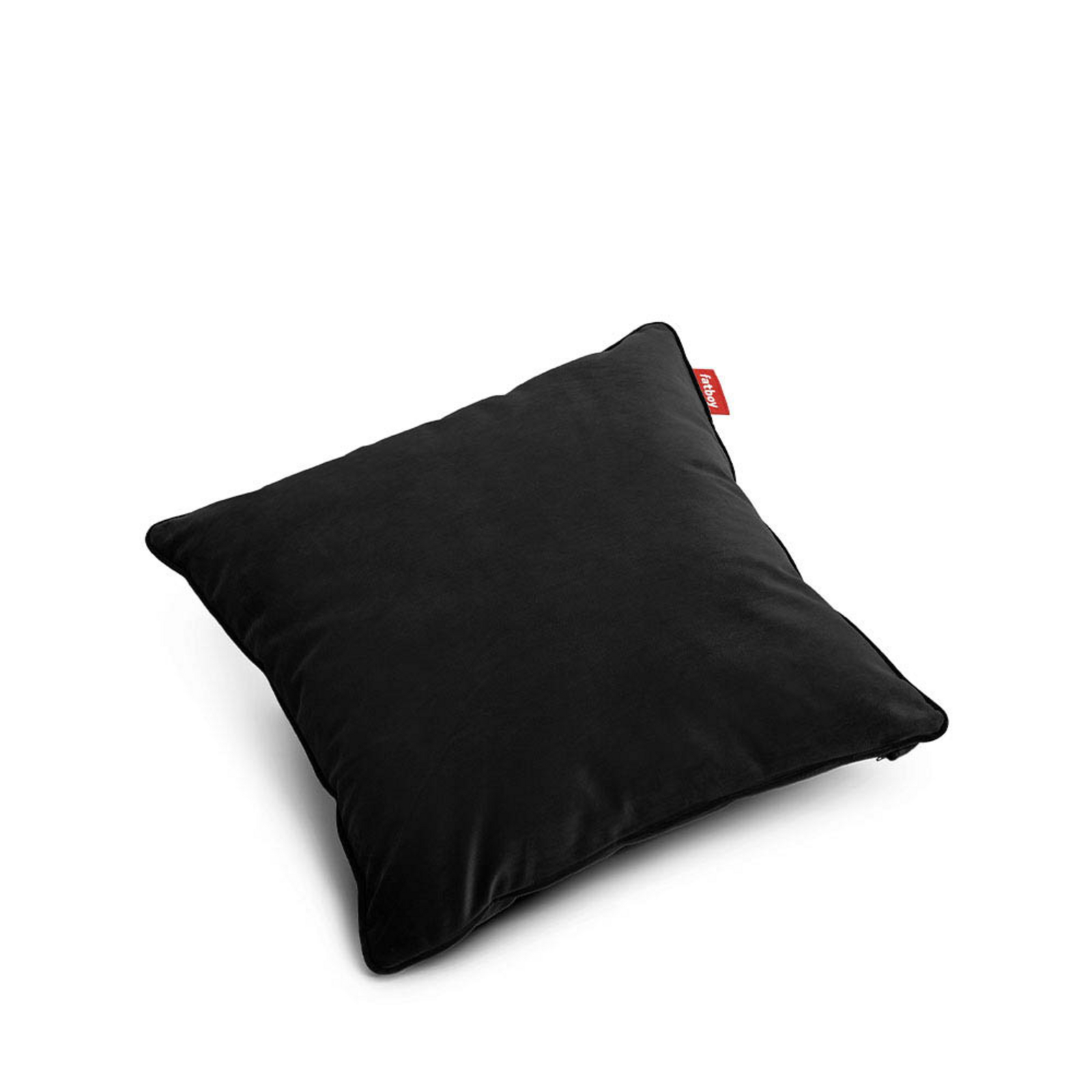 Square Kissen Recycled Velvet Black - Fatboy®